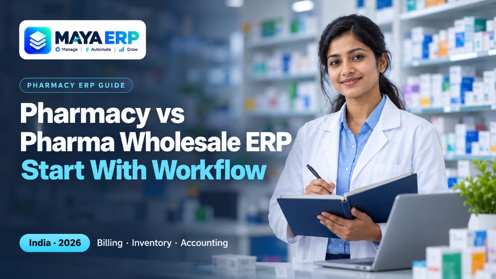 Pharmacy vs Pharma Wholesale ERP