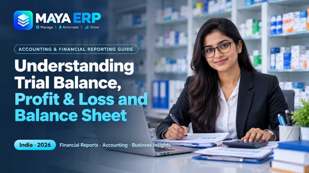 Understanding Trial Balance, Profit and Loss and Balance Sheet